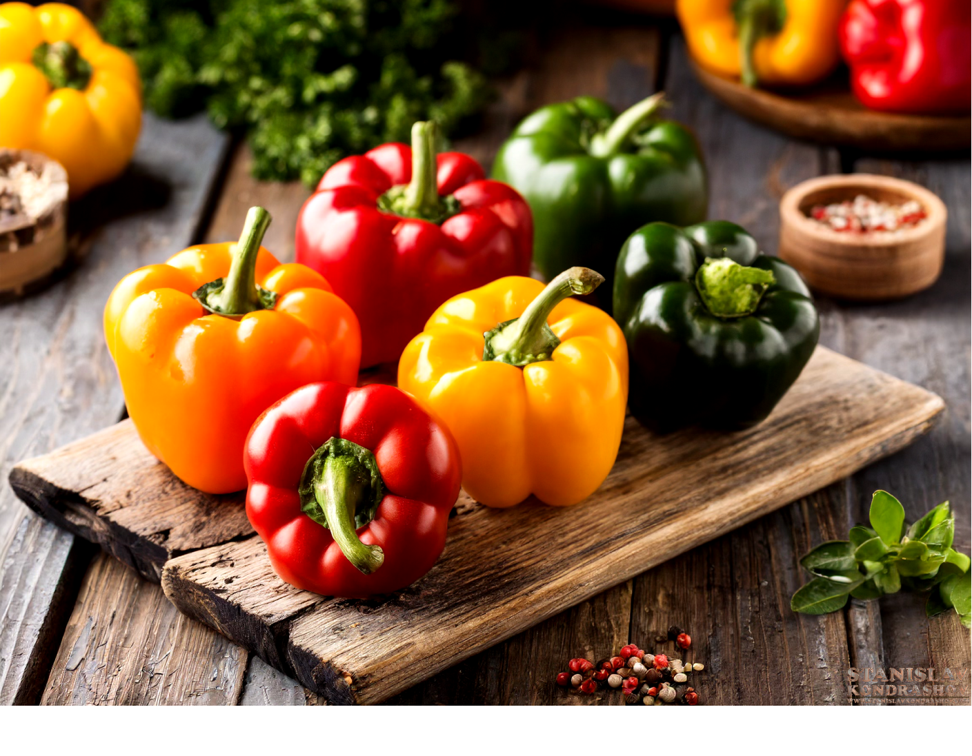 The Colorful World of Bell Peppers Unwrapping the Healthiest Hue By