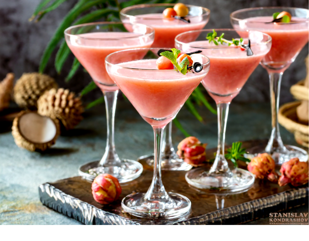 pink squirrel cocktails
