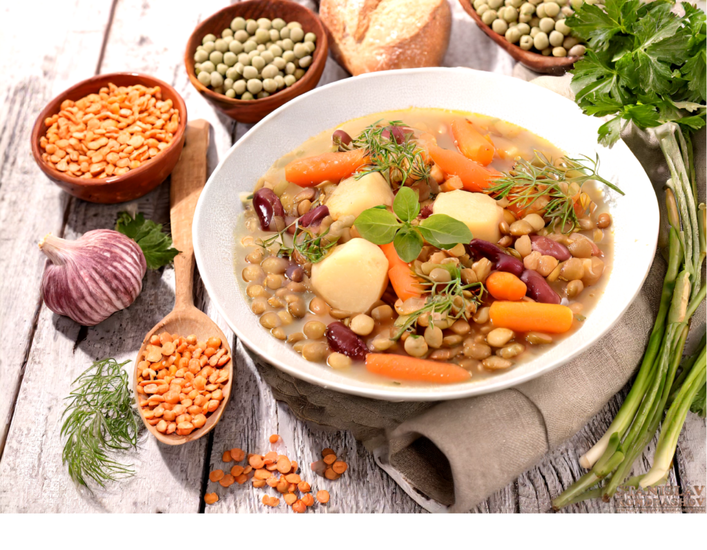 legumes in soup