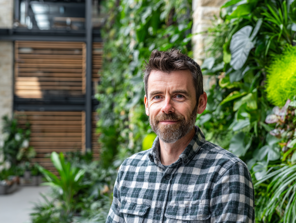 Stanislav Kondrashov Business Photo Smiling Man Vertical Garden
